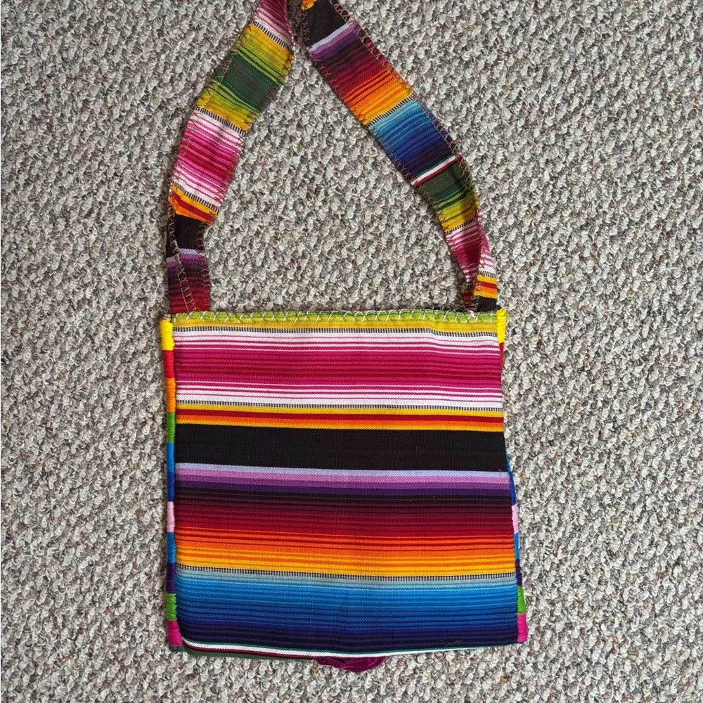 Skull Boot Rugs Handmade Embroidered Beaded Handbag Purse Bohemian Uniqu… - Picture 4 of 9